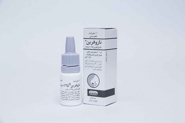 قطره بینی فنیل افرین برای آبریزش بینی